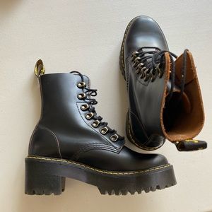 Dr. Martens Leona Platform Ankle Boots
